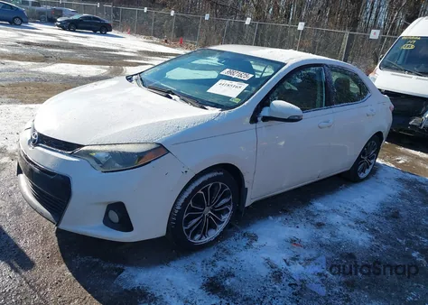 2016 Toyota Corolla S Plus z USA, uszkodzony, nr VIN 2T1BURHE0GC585132